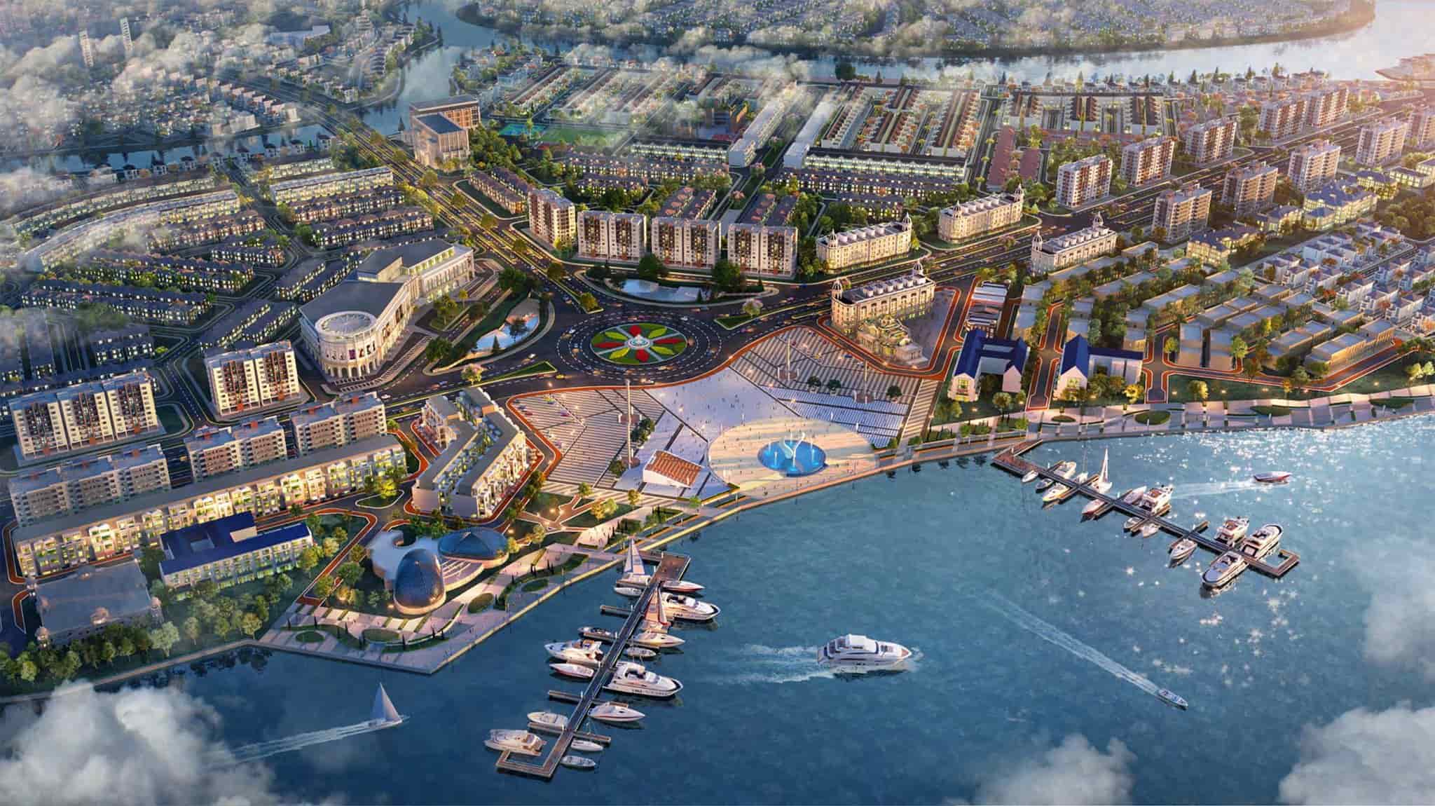 Phân khu Sun Harbor Aqua Maria dự án Aqua City.
