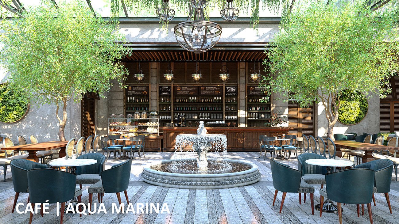 Cafe Aqua Marina.